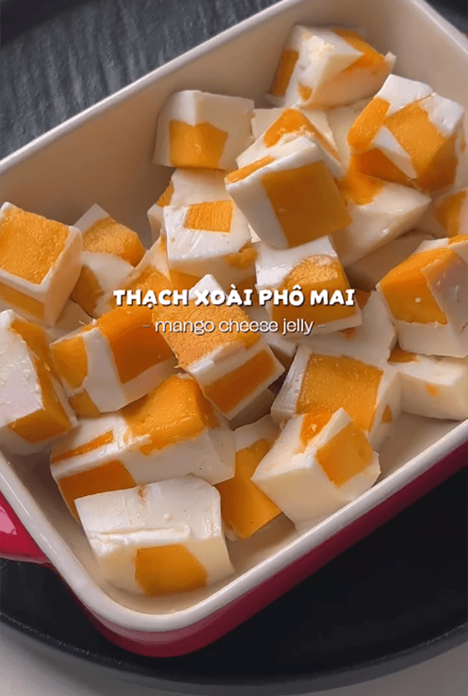 THẠCH XOÀI PHÔ MAI