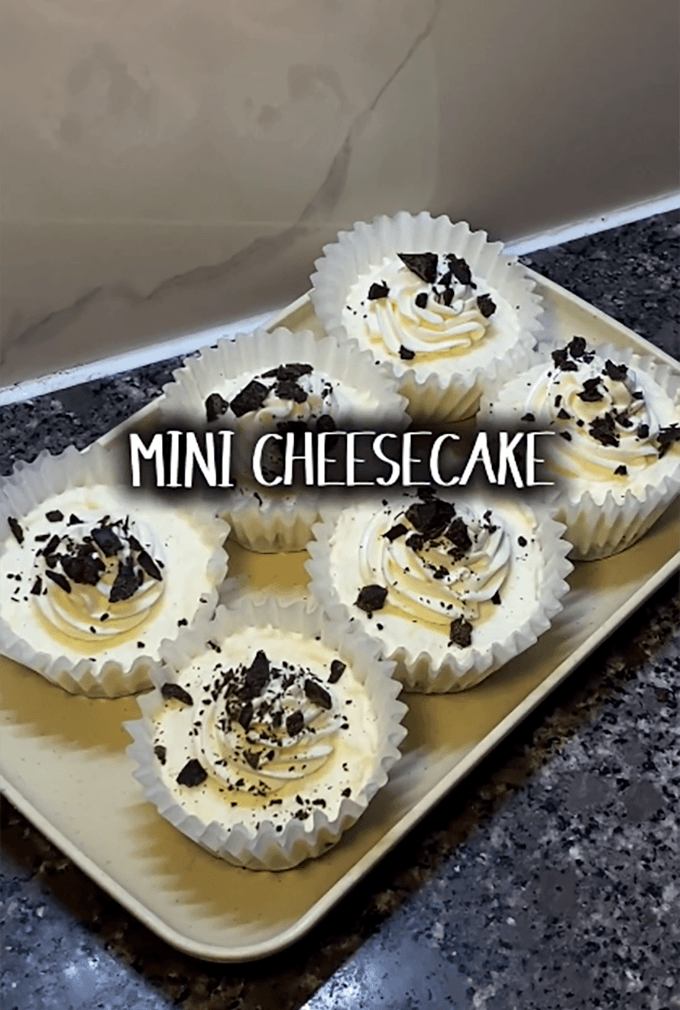 MINI CHEESECAKE